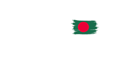 name logo with flag